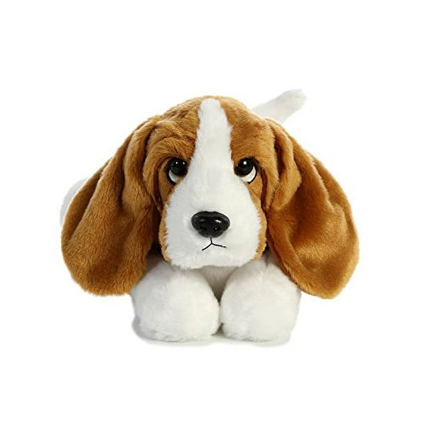 12" Border Collie Puppy Dog Aurora Plush Flopsie Stuffed Animal Toy 31566 for sale online